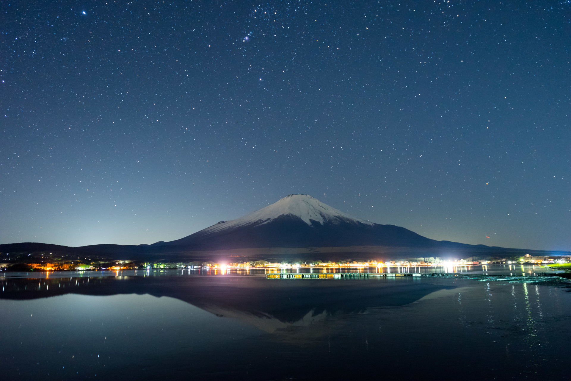 で撮る富士五湖の星空 冬の山中湖で撮る星景写真 ブログ